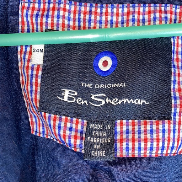 Ben Sherman Boys Teddy Bear Coat W/Hood 24M-NWTS - Picture 2 of 5